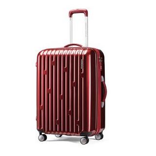 美旅 AMERICAN 26英寸商务男女大容量行李箱可扩展旅行箱 飞机轮TSA锁BI4酒红色