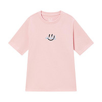 Semir 森马 10-4421100471-6012 儿童印花T恤 粉色 120cm