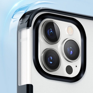 BLUEO 蓝猩 iPhone13 pro max TPU磁吸手机壳 黑色