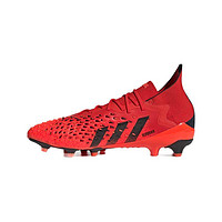 adidas 阿迪达斯 Predator Freak 1 Ag 男子足球鞋 FY6253 红黑色 44.5