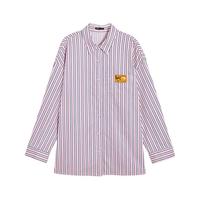 HSTYLE 韩都衣舍 女士长袖衬衫 FFR0014 粉色 M