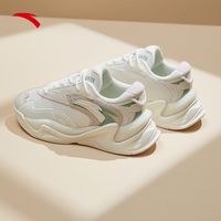 ANTA安踏脉冲休闲鞋女鞋2022夏季新款增高潮流运动鞋厚底轻便老爹鞋子