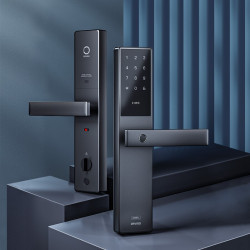 orvibo欧瑞博hw1智能门锁c级锁芯典雅黑