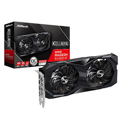 ASRock 华擎 Radeon RX6600XT CLD 8G台式电脑游戏独立显卡