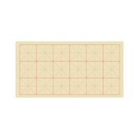 崇星 米字格宣纸 仿古 半生半熟 10cm*34cm*69cm 18格 100张