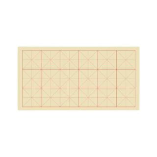 崇星 米字格宣纸 仿古 半生半熟 10cm*34cm*69cm 18格 100张