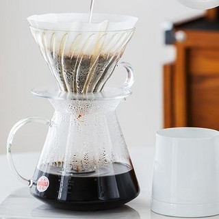 HARIO V60系列 S-VGBK-02-T 手冲咖啡套装 600ml 透明