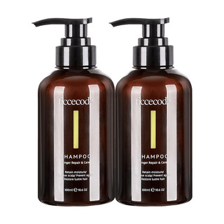Ficcecode 菲诗蔻 生姜修护洗发水 300ml*2