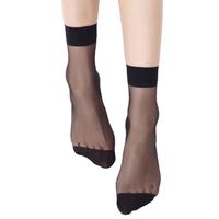 BONAS 宝娜斯 女士短筒袜套装 dy2027 丝滑款 20双装 黑色