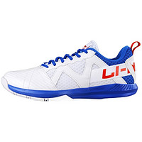 LI-NING 李寧 藍帆1.0 中性羽毛球鞋 AYTQ023-1 標椎白 42