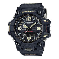 CASIO 卡西欧 G-SHOCK 陆地系列 56.1毫米太阳能电波腕表