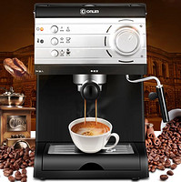 donlim 东菱 DL-KF6001 半自动咖啡机 黑色