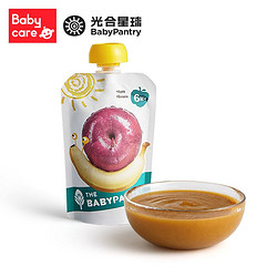 BabyPantry 光合星球 果泥新西兰辅食品牌进口香蕉苹果泥1袋