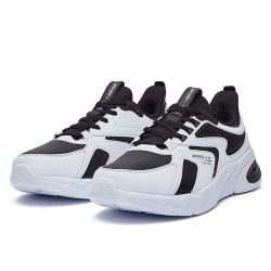 361运动鞋男鞋新款革面时尚减震高弹男子跑步鞋