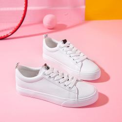 女士休闲鞋_red dragonfly 红蜻蜓 新品平底休闲鞋韩版学生鞋女款板鞋