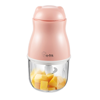 小贝熊 KN-02 辅食机 粉色 双刀款