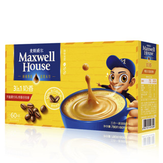 Maxwell House 麦斯威尔 三合一奶香速溶咖啡 780g