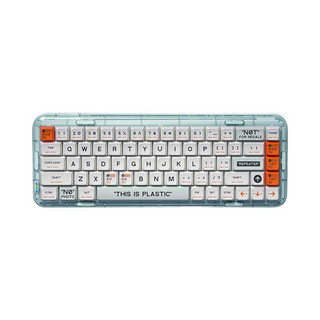 MelGeek MOJO68 68键 2.4G蓝牙 多模无线机械键盘 Plastic TTC白静轴 RGB