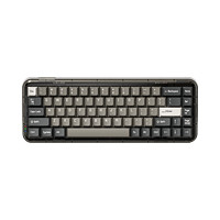 MelGeek MOJO68 68键 2.4G蓝牙 多模无线机械键盘 复古黑 Kailh Box白轴 RGB