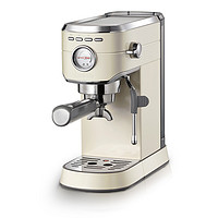 Barsetto BAE418 半自动咖啡机 米白色