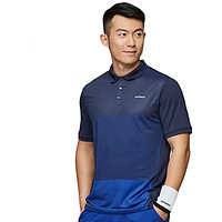 DECATHLON 迪卡侬 500 DRY POLO 男子POLO衫 蓝色条纹 S