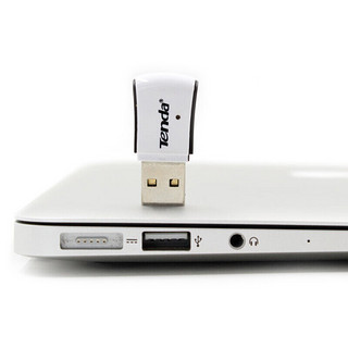 腾达（Tenda）U6免驱版 300M USB无线网卡 随身WiFi接收器 台式机笔记本通用 扩电音 【150M】mini无线网卡