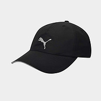 PUMA/彪马 男女同款运动休闲反光印花棒球帽（帽檐标签可撕） 黑色