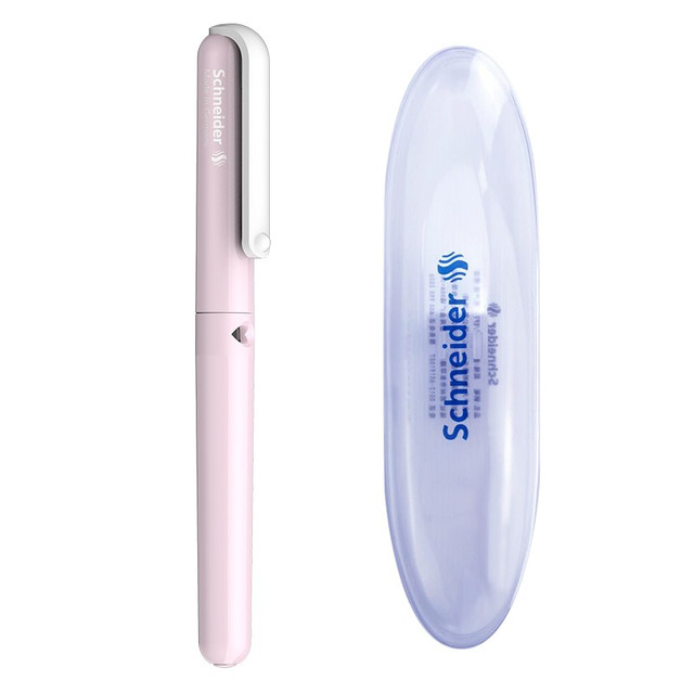 施耐德 钢笔 BK系列 BK410 马卡龙粉色 EF尖 单支装 墨囊或者吸墨器需要单独购买