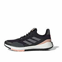 adidas 阿迪达斯 Pulseboost Hd Guard W 女子跑鞋 FV3119 黑色/六度灰/粉色 36