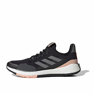 adidas 阿迪达斯 Pulseboost Hd Guard W 女子跑鞋 FV3119 黑色/六度灰/粉色 38