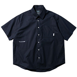 AEMAPE 爱普 日系潮牌CityBoy衬衫短袖男士潮流新款百搭简约显瘦工装衬衣外套