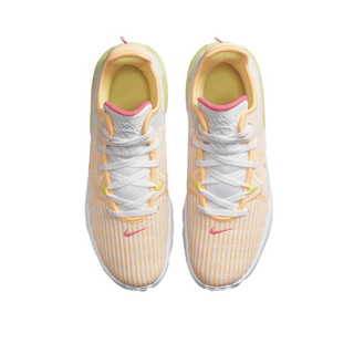 NIKE 耐克 Lebron Witness 6 EP 男子篮球鞋 DC8994-101 白橙色 41