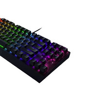 RAZER 雷蛇 黑寡妇蜘蛛V3 竞技版 87键 有线机械键盘 黑色 雷蛇绿轴 RGB