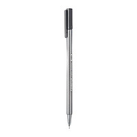 STAEDTLER 施德楼 334-8 三角杆纤维笔 灰色 单支装