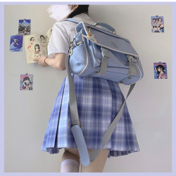 仲春二四 JK制服 寄回冰川 有银线款格裙 清仓绝版 42cm