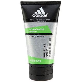 adidas 阿迪达斯 男士磨砂洁面膏 100g