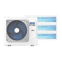 AUX 奥克斯 中央空调4匹一拖三家用多联机风管机空调一级能效全直流变频
