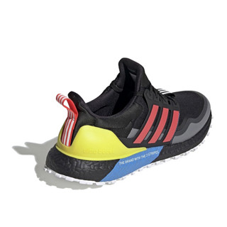 adidas 阿迪达斯 Ultraboost All Terrain 中性跑鞋 EG8097 黑色/红色/黄色 42.5