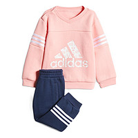 adidas 阿迪达斯 IN F CREW SETI 女童运动套装 GH1488