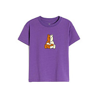 Gap 盖璞 854744 儿童印花T恤 kenlo设计师联名款 紫色 150cm