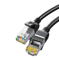 UGREEN 绿联 NW102 升级款 六类CAT6 千兆网线 1.5m 黑色