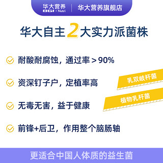 华大营养优美达氨基丁酸益生菌糖果gaba助眠调高睡眠质量华大基因