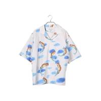 niko and ... 津森千里设计师系列 女士五分袖衬衫 265846 美人鱼天空 S