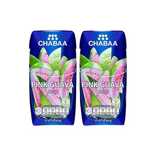 CHABAA 芭提娅 番石榴果汁 180ml*3瓶