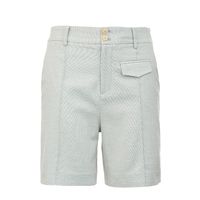 ONLY 女士短裤 120315007 绿格子 M