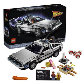 LEGO 乐高 Icons系列 10300 回到未来：DeLorean DMC-12 时间机器