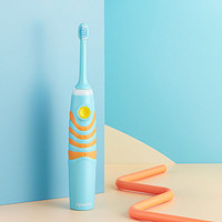 DYNACARE 大拿凯尔 大拿dynacare 儿童超声波电动牙刷 3-12岁儿童专属 牙刷头 蓝色