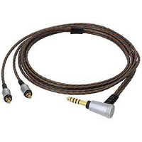 铁三角 Audio Technica 铁三角 耳机转接线 1.2m A2 DC 连接器 ⇔ 4.4mm 5 极平衡 HDC214A / 1.2