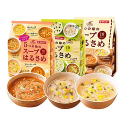 dazheng 大正 大昌代餐低卡速食方便粉丝汤5种口味日本进口