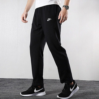 NIKE 耐克 男子 长裤 CLUB PANT OH FT 运动裤 BV2714-010黑色XL码